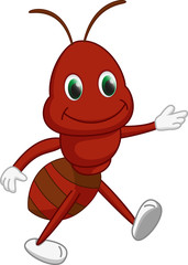 cute ant cartoon
