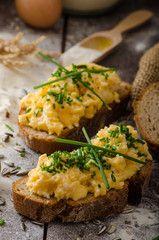 Scrambled eggs