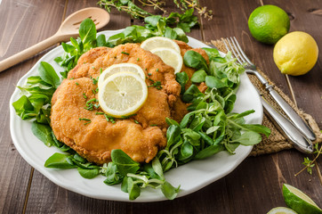 German schnitzel