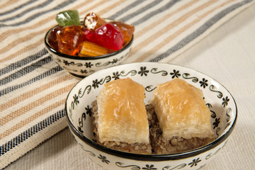 Turkish Candy and baklava 