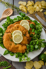 German schnitzel