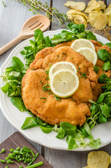 German schnitzel