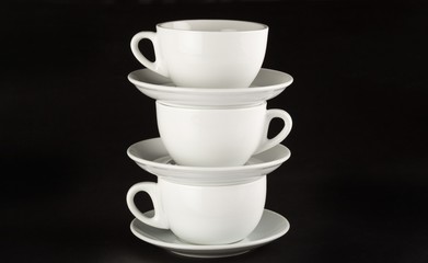 Cup, Stack, Tea.