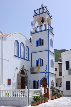 Kirche in Pali auf Nisyros, Griechenland
