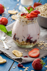 Domestic strawberry yogurt