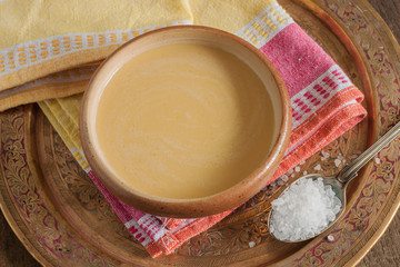 Tibetan Yak Butter Tea a popular tea drink in Tibet and Nepal