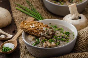 Mushroom soup