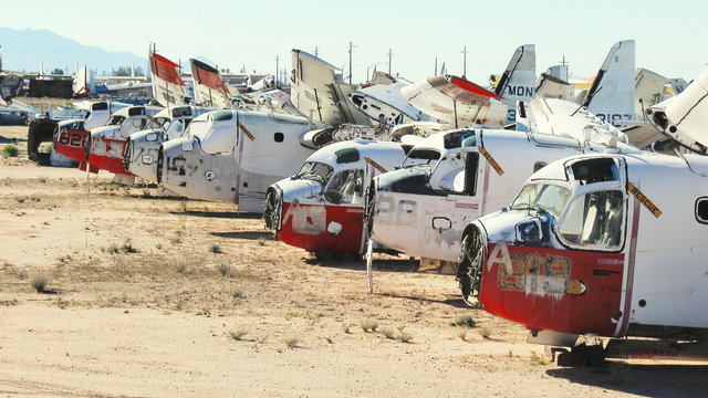 Military Aircraft Boneyard