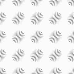 Gray ornament diagonal bulging small shapes