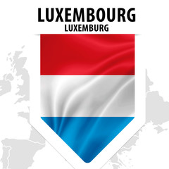 Fahne Flagge Flag Luxembourg - Luxemburg