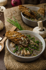 Mushroom soup