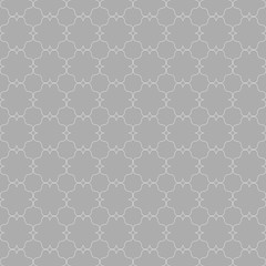 Gray ornament with slim gray eastern grid