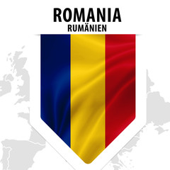 Fahne Flagge Flag Romania - Rumänien