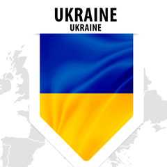 Obraz premium Fahne Flagge Flag Ukraine