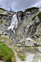 Skok waterfall, High Tatras in Slovakia © huspi