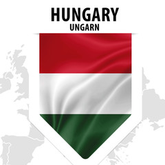 Fahne Flagge Flag Hungary - Ungarn