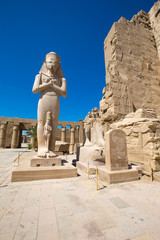 Fototapeta premium Ancient ruins of Karnak temple in Egypt