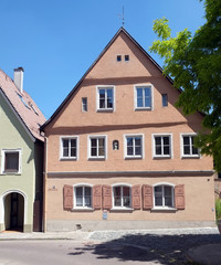 Fototapeta na wymiar Historisches Bauwerk in Ellwangen