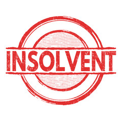 Insolvent stamp