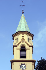 Tower of Santa Cecilia's church, in Sao Paulo