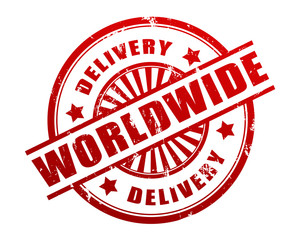 worldwide delivery stamp