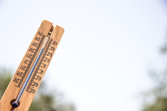 Wood Thermometer