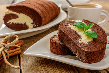 Roll dessert