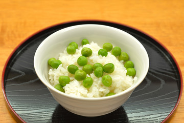 豆ごはん　/　初夏の代表的日本食