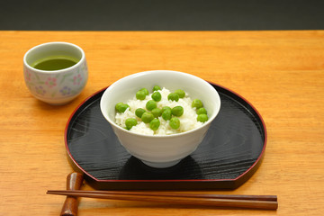 豆ごはん　/　初夏の代表的日本食