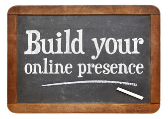 Obraz premium Build your online presence