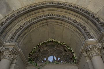 Obraz premium Arch at the Cathedral in Lviv