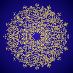 Mandala. Round Ornament Pattern. 