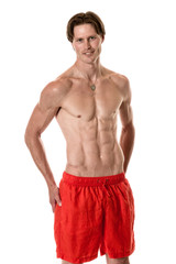 Fototapeta premium Man in Swimwear