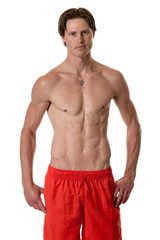 Fototapeta premium Man in Swimwear