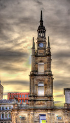 Fototapeta na wymiar St. George's Tron Parish Church in Glasgow - Scotland
