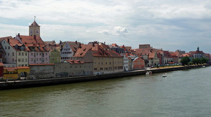 Obraz premium Regensburg an der Donau.
