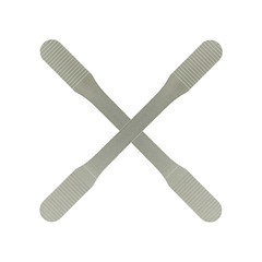 Tensile test bar English font