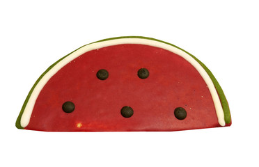 Water Melon shaped Butter Biscuit Cookie