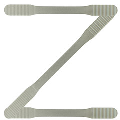 Tensile test bar English font