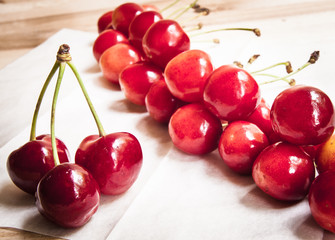 fresh cherries