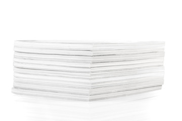 Stack of magazines