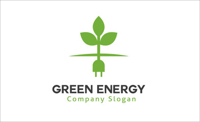 Green Energy Logo template