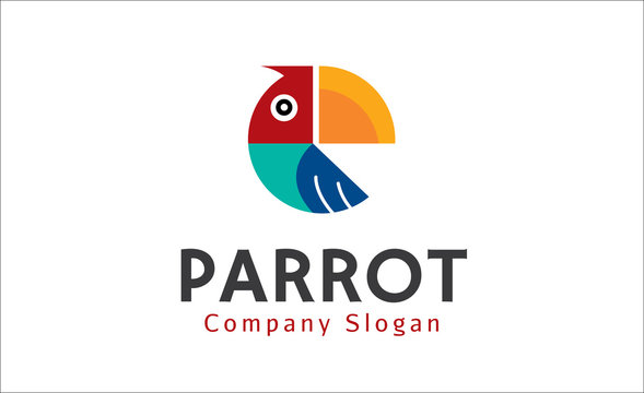 Parrot Logo v2 template