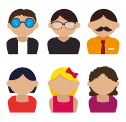 People digital design.