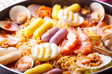 South Korean hot pot