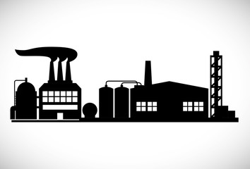 Obraz premium Industrial plant design