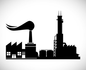 Fototapeta premium Industrial plant design