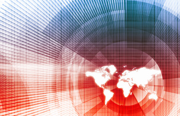 Obraz premium Worldwide Tracking