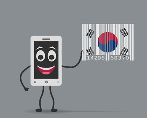 mobile manufactured in korea