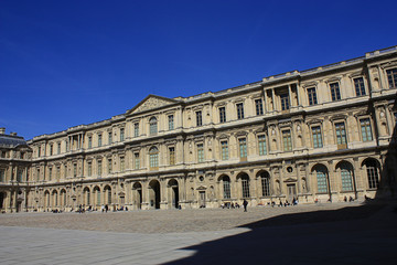 Fototapeta na wymiar Louvre, Internal courtyard
